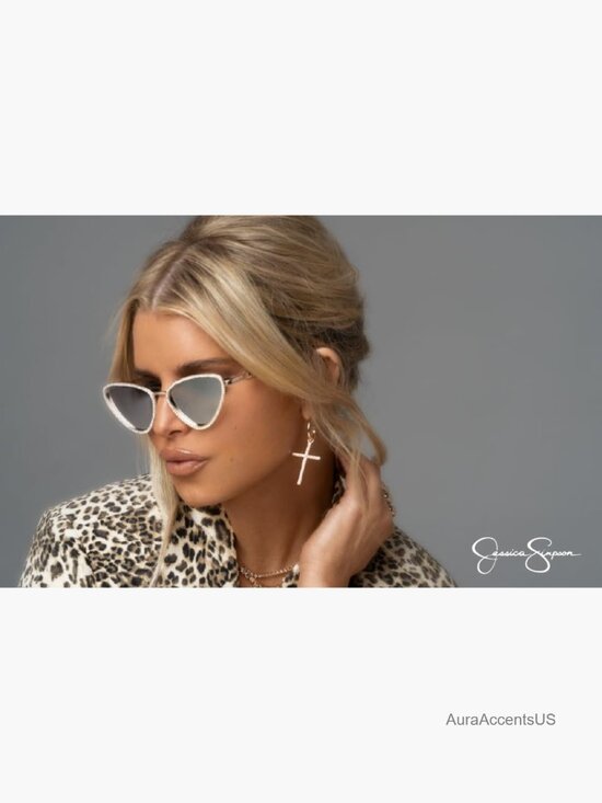 Square Sunglasses with UV400 Protection Lightweight Polycarbonate Frame